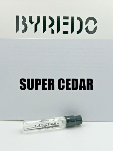 Byredo supercedar 2ml edp - byredo,